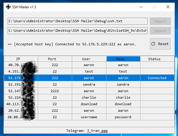 SSH Mailer 1.5