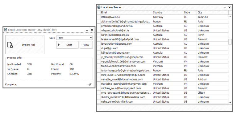 Tracker Email Address Email Country Tracker Traces Location Of Email Address