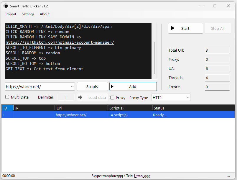 Smart Traffic Clicker Smart Traffic Clicker v1.2