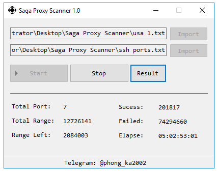 Saga Scanner