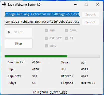 Saga WebLang Sorter 2