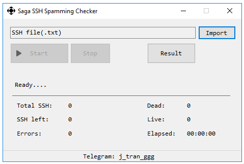 Saga SSH Spamming Checker 2