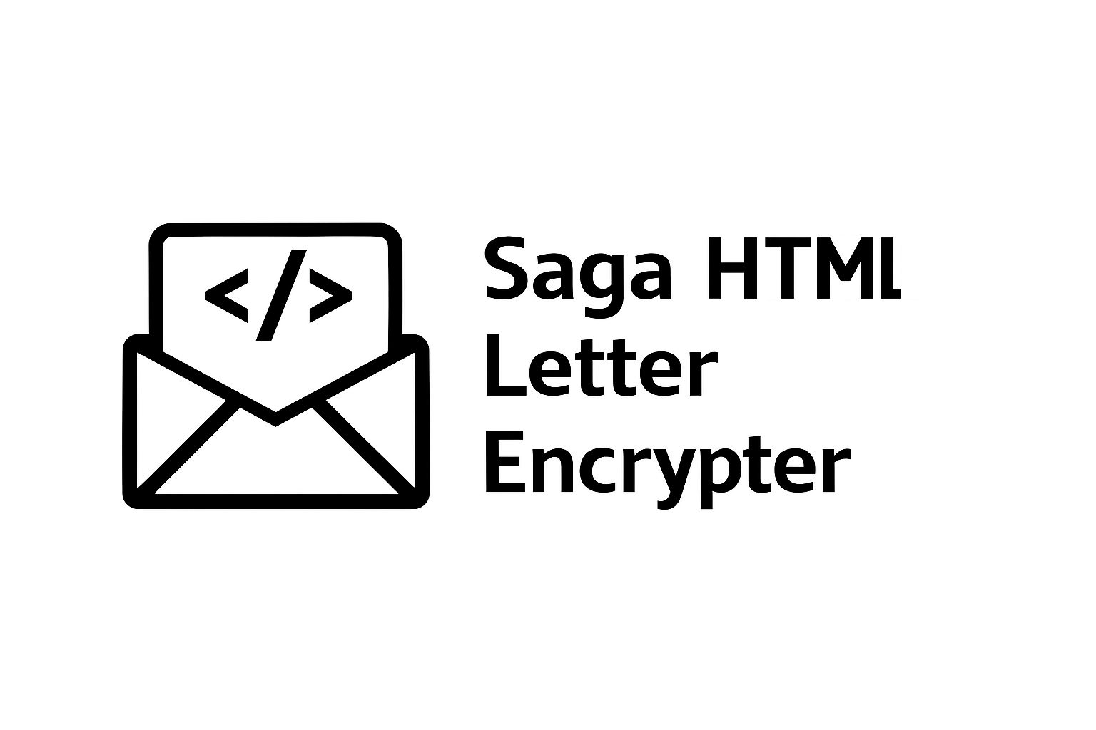 Saga HTML Letter Encrypter Featured