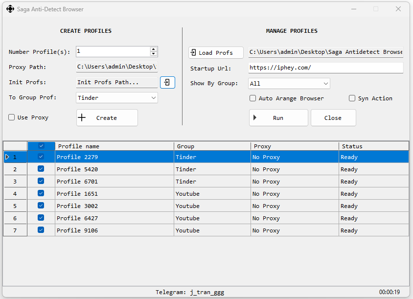 Saga Antidetect Browser Saga Antidetect Browser