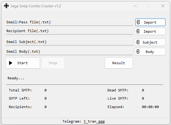Saga Smtp Combo Cracker Saga Smtp Combo Cracker v1.2