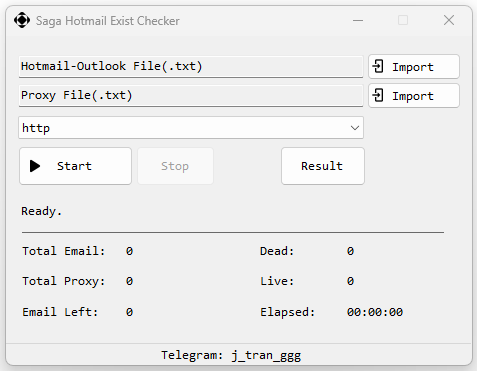 Saga Hotmail Exist Checker Saga Hotmail Exist Checker